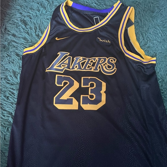 Nike Shirts Nwt Lebron James Lakers Jersey Nike Swingman Lore